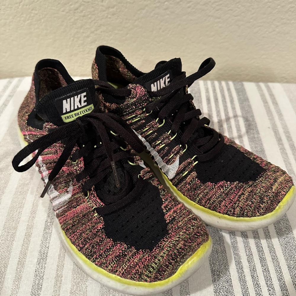 Nike Multicolor Flyknit Running Shoes